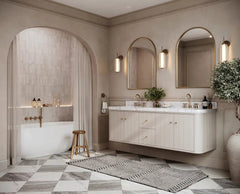 Houston Floating 72 in. W x 22 in. D Double Sink Bathroom Vanity - photo 2