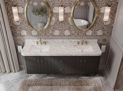 Houston Floating 72 in. W x 22 in. D Double Sink Bathroom Vanity - photo 13