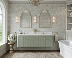 Houston Floating 72 in. W x 22 in. D Double Sink Bathroom Vanity - photo 5