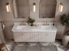 Houston Floating 72 in. W x 22 in. D Double Sink Bathroom Vanity - photo 9