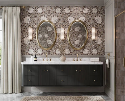 Houston Floating 84 in. W x 22 in. D Double Sink Bathroom Vanity - Willow Bath and Vanity