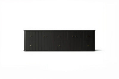 Houston Floating 84 in. W x 22 in. D Double Sink Bathroom Vanity - Willow Bath and Vanity
