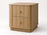 Houston 20-Inch Nightstand in Nordic White Oak
