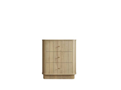 Houston White Oak 30 in. W x 22 in. D Free Standing Curved Edge Single Sink Bathroom Vanity - photo 6