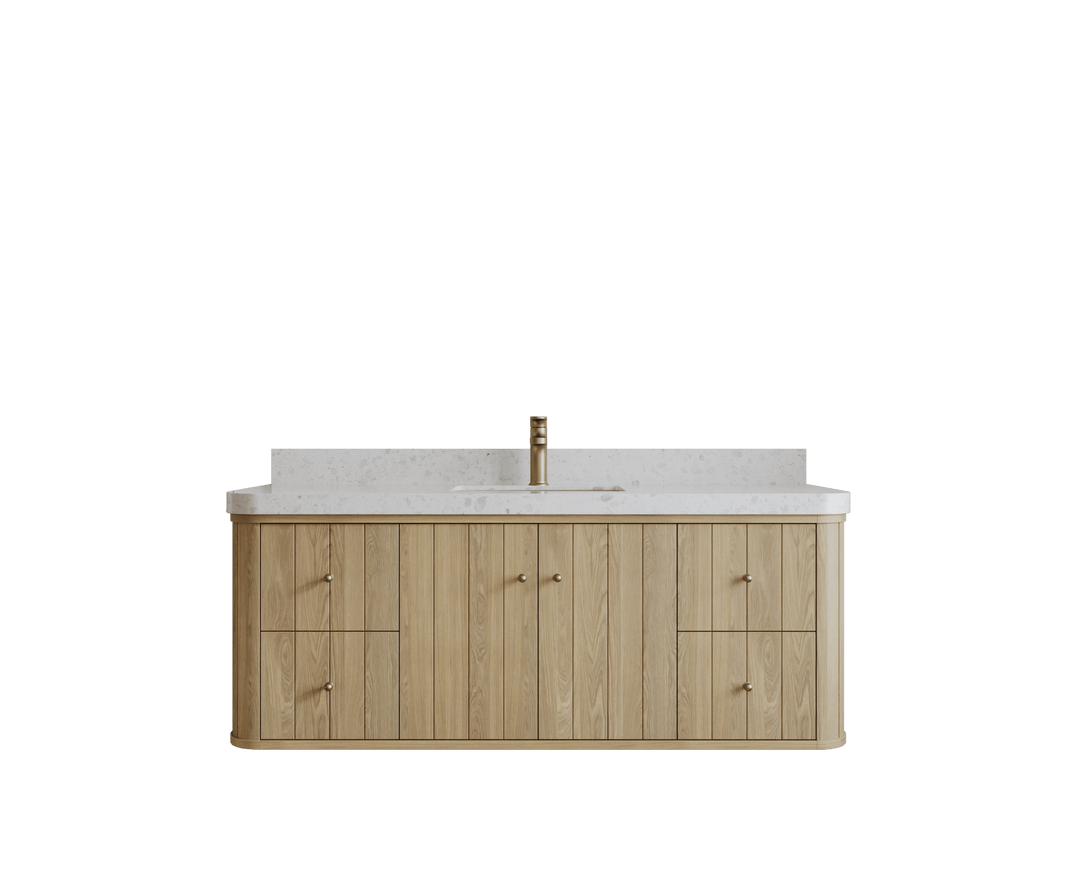 center sink bathroom vanity - photo 25