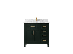 Cambridge 36 in. W x 22 in. D Single Center Sink Bathroom Vanity - photo 22