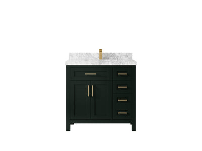 Cambridge 36 in. W x 22 in. D Single Center Sink Bathroom Vanity