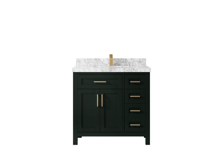 Cambridge 36 in. W x 22 in. D Single Center Sink Bathroom Vanity - photo 22