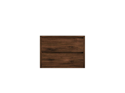 Madison Floating Teak 30 in. W x 22 in. D Single Sink Bathroom Vanity - Willow Bath and Vanity