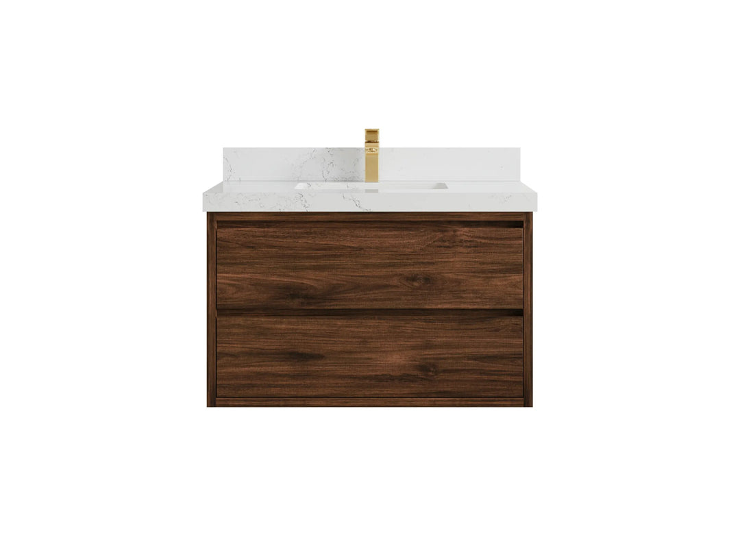 Madison Floating Teak 36 in. W x 22 in. D Center Sink Bathroom Vanity | 
              
                Dark Walnut Finish Teak
                
                  
             - MDS_TK_FLT_WLN_CA_BK_36 - photo №48
