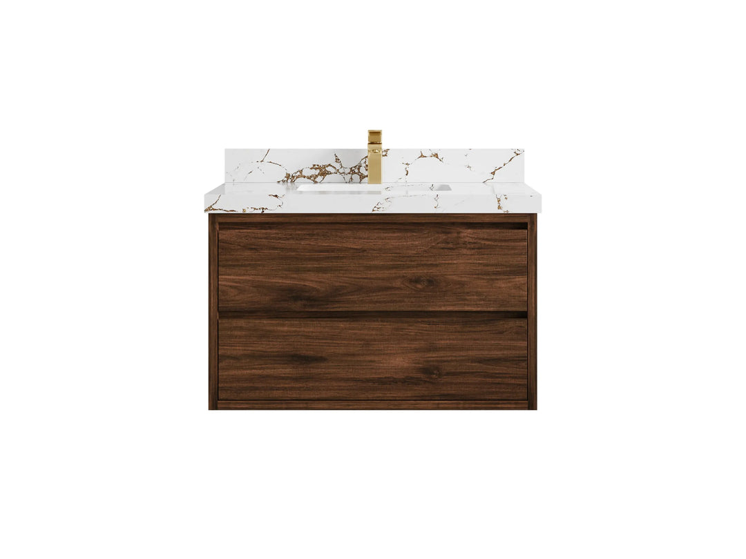 Madison Floating Teak 36 in. W x 22 in. D Center Sink Bathroom Vanity | 
              
                Dark Walnut Finish Teak
                
                  
             - MDS_TK_FLT_WLN_CA_BK_36 - photo №16