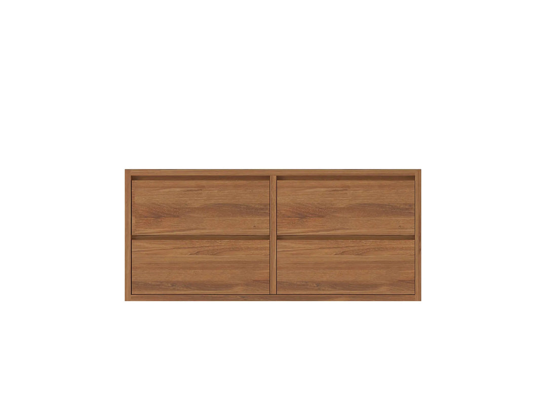Madison Floating Teak 48 in. W x 22 in. D Double Sink Bathroom Vanity | 
              
                Dark Natural Teak
                
                  
             - MDS_TK_FLT_DNT_CA_LZ_48D - photo №6