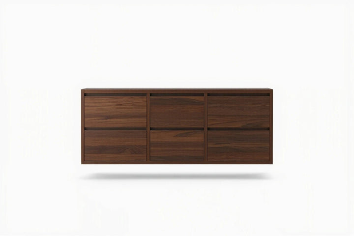 Madison Floating Teak 60 in. W x 22 in. D Double Sink Bathroom Vanity - photo 27