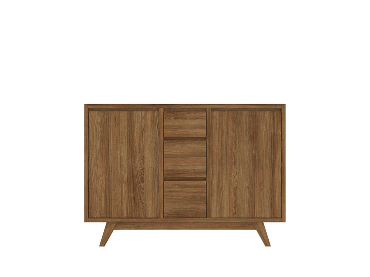 Madison Teak Wood 48 in. W x 22 in. D Double Sink Bathroom Vanity - photo 3