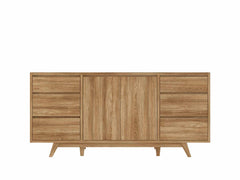 Madison Teak Wood 72 in. W x 22 in. D Single Sink Bathroom Vanity - photo 6