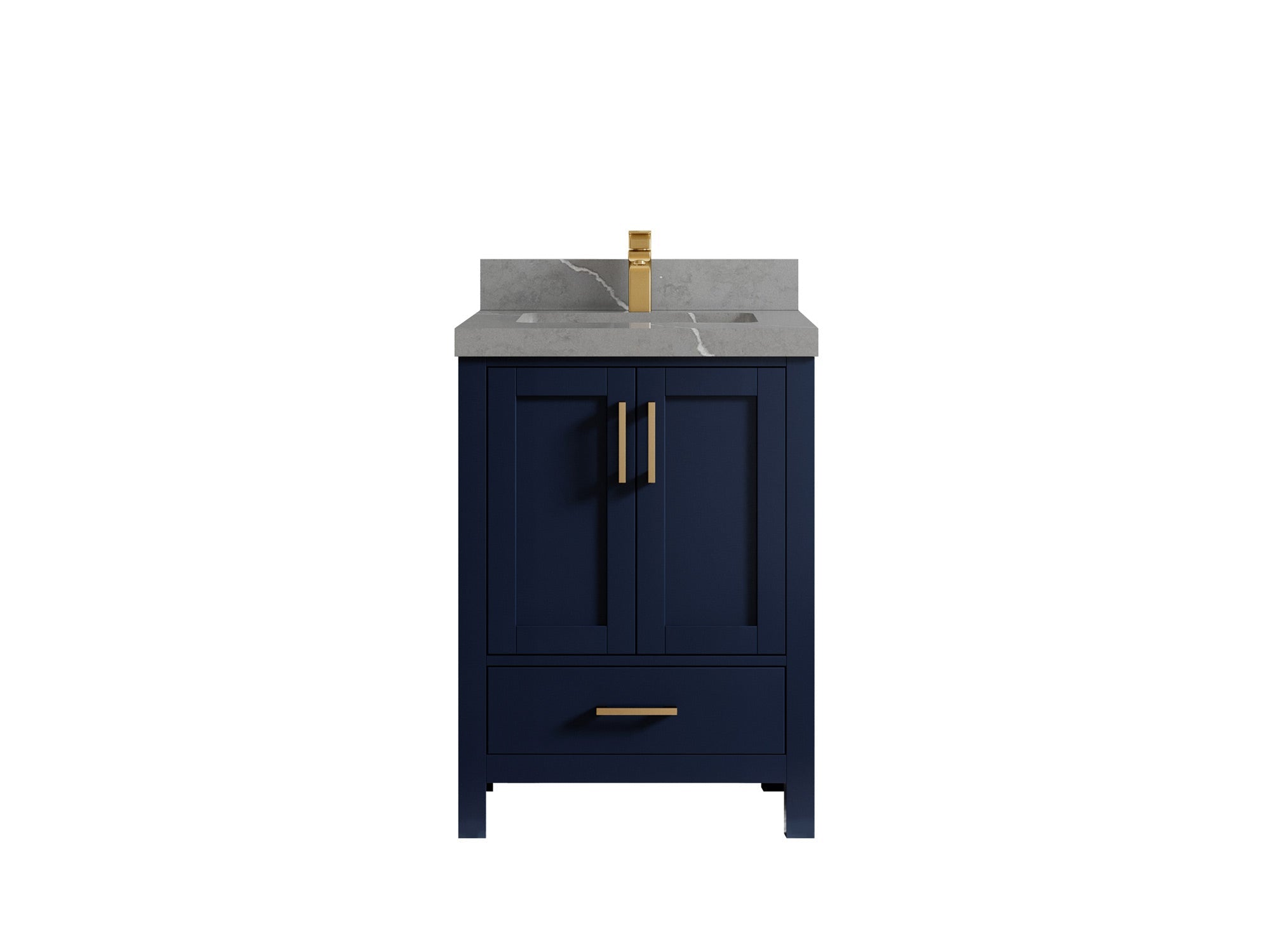 Malibu 24 in. W x 22 in. D Single Sink Bathroom Vanity - Willow Bath and Vanity