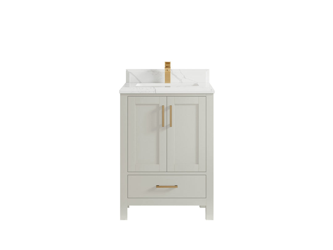 Malibu 24 in. W x 22 in. D Single Sink Bathroom Vanity - Willow Bath and Vanity