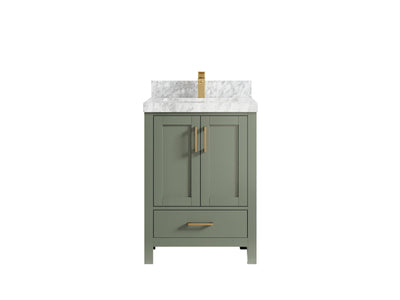 Malibu 24 in. W x 22 in. D Single Sink Bathroom Vanity - Willow Bath and Vanity