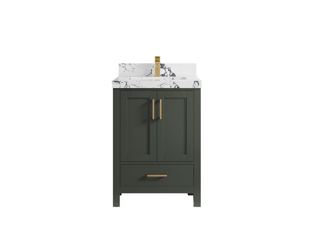 Malibu 24 in. W x 22 in. D Single Sink Bathroom Vanity - Willow Bath and Vanity