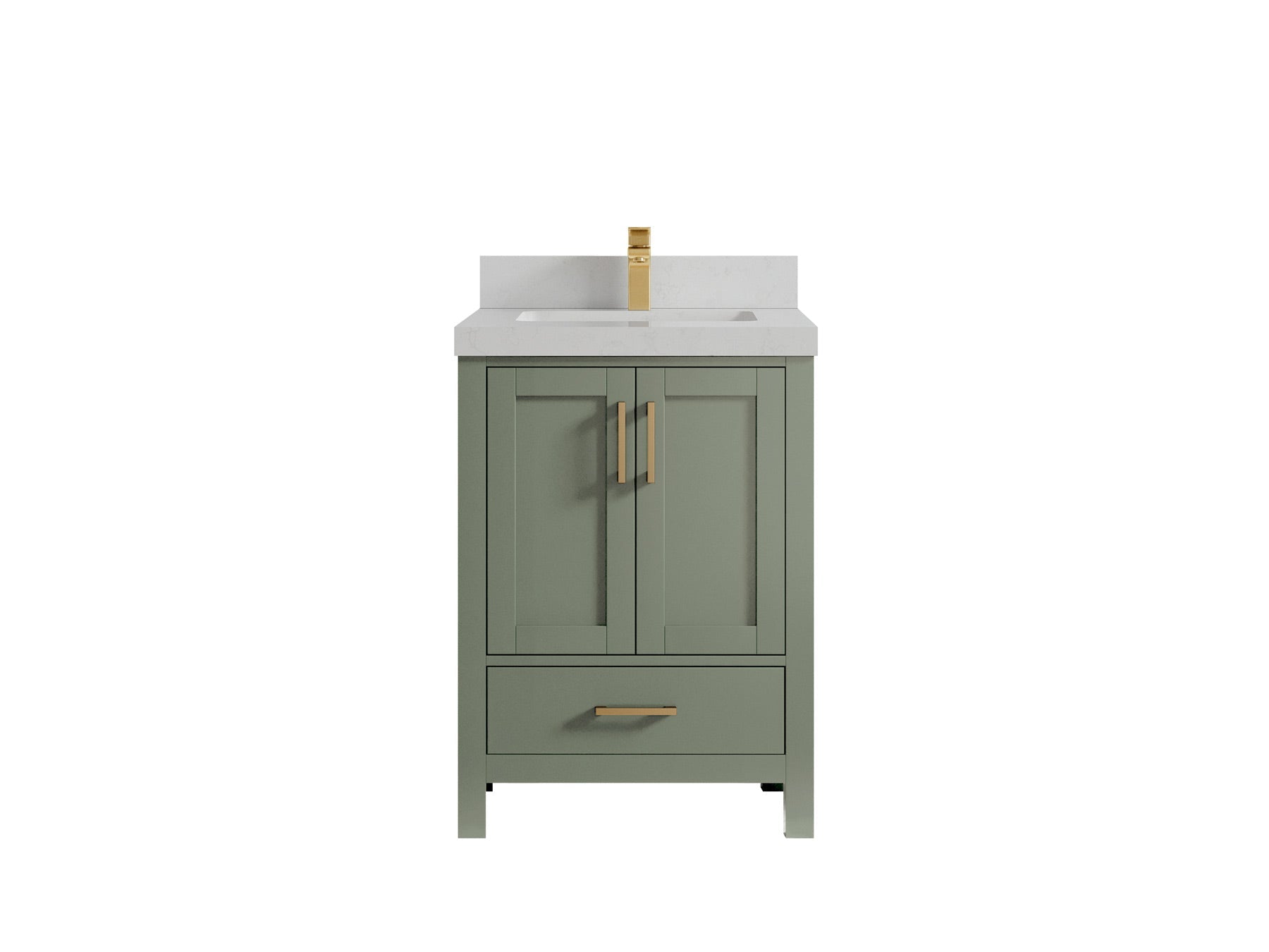Malibu 24 in. W x 22 in. D Single Sink Bathroom Vanity - Willow Bath and Vanity