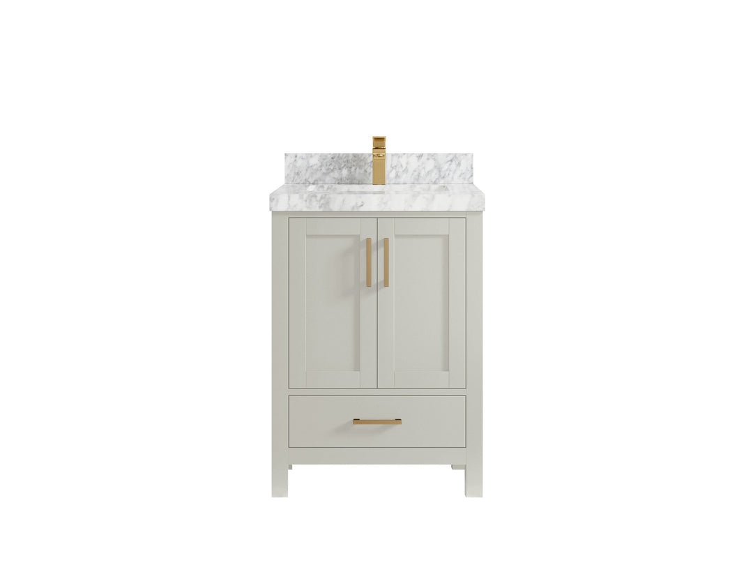 Malibu 24 in. W x 22 in. D Single Sink Bathroom Vanity - Willow Bath and Vanity