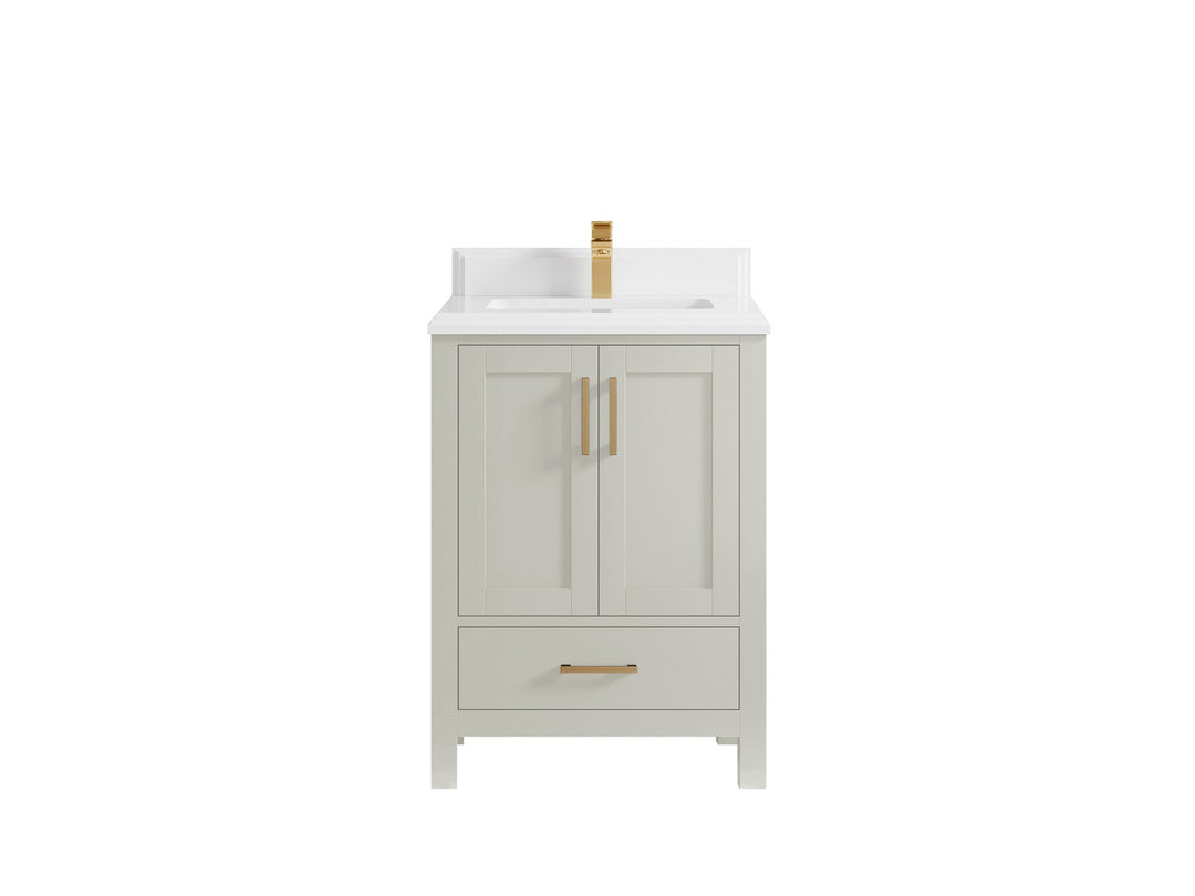 Malibu 24 in. W x 22 in. D Single Sink Bathroom Vanity - Willow Bath and Vanity