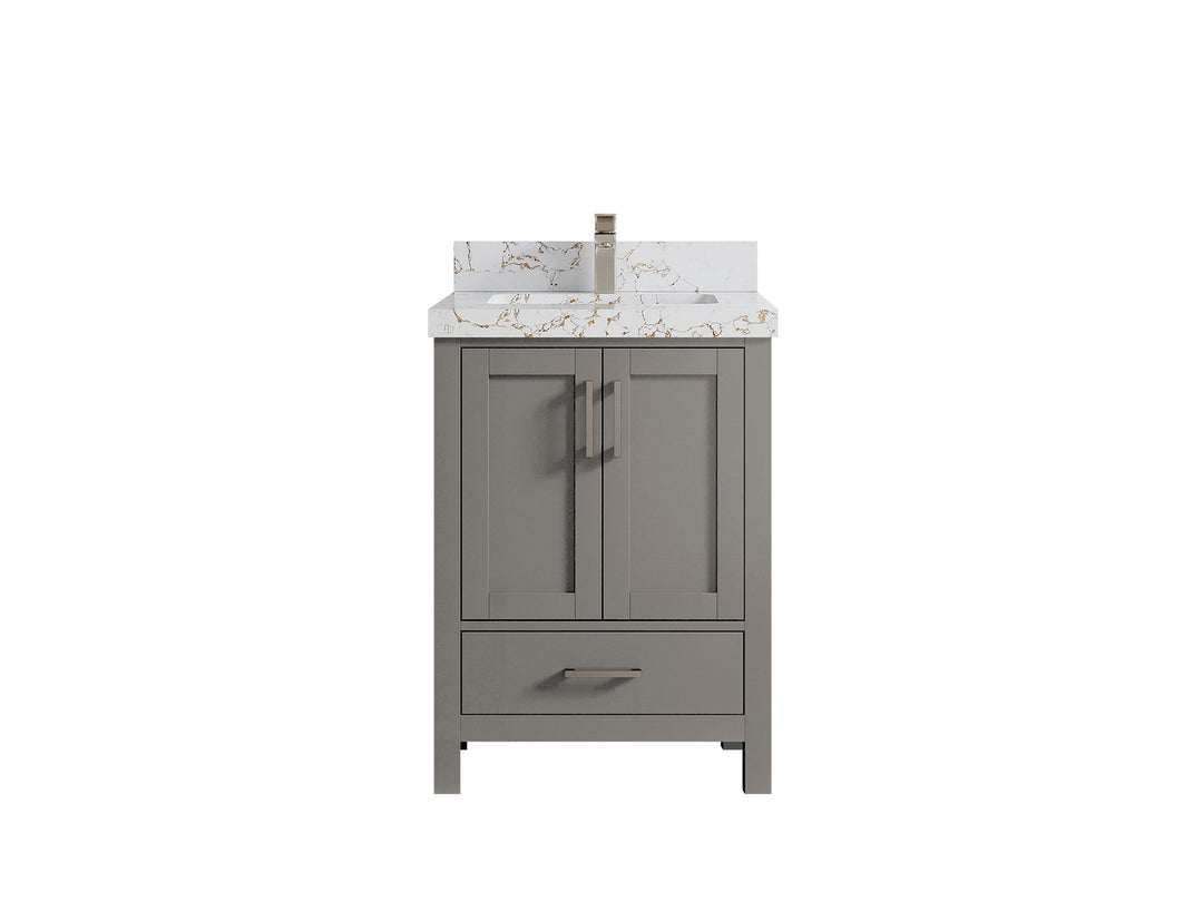 Malibu 24 in. W x 22 in. D Single Sink Bathroom Vanity - Willow Bath and Vanity