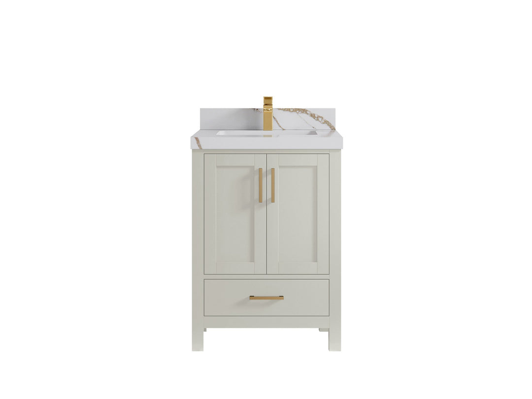 Malibu 24 in. W x 22 in. D Single Sink Bathroom Vanity - Willow Bath and Vanity