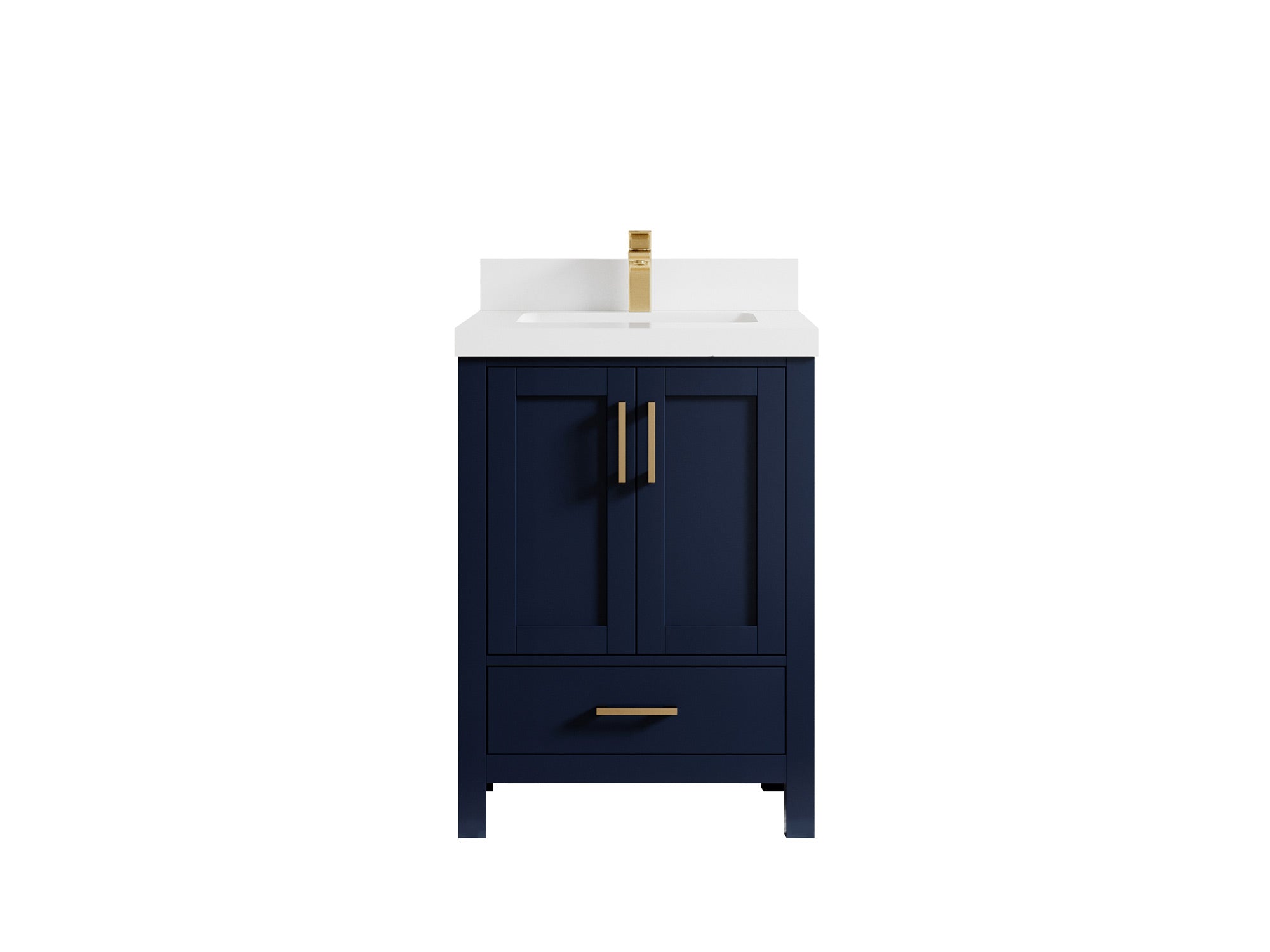 Malibu 24 in. W x 22 in. D Single Sink Bathroom Vanity - Willow Bath and Vanity