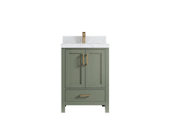 Malibu 24 in. W x 22 in. D Single Sink Bathroom Vanity - photo 1