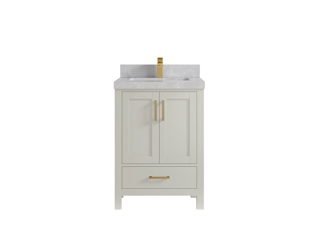Malibu 24 in. W x 22 in. D Single Sink Bathroom Vanity - Willow Bath and Vanity