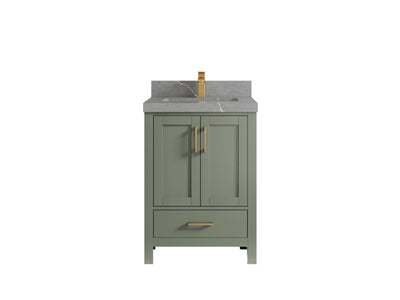 Malibu 24 in. W x 22 in. D Single Sink Bathroom Vanity - Willow Bath and Vanity