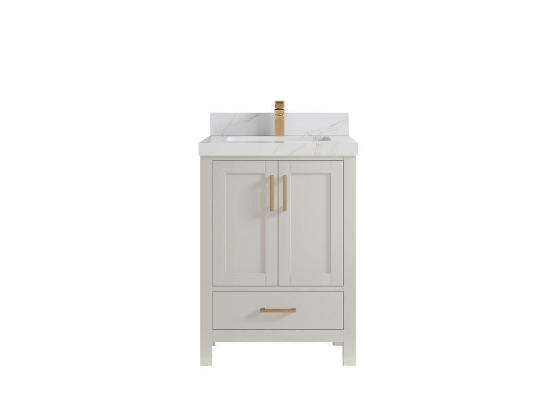 Malibu 24 in. W x 22 in. D Single Sink Bathroom Vanity - Willow Bath and Vanity