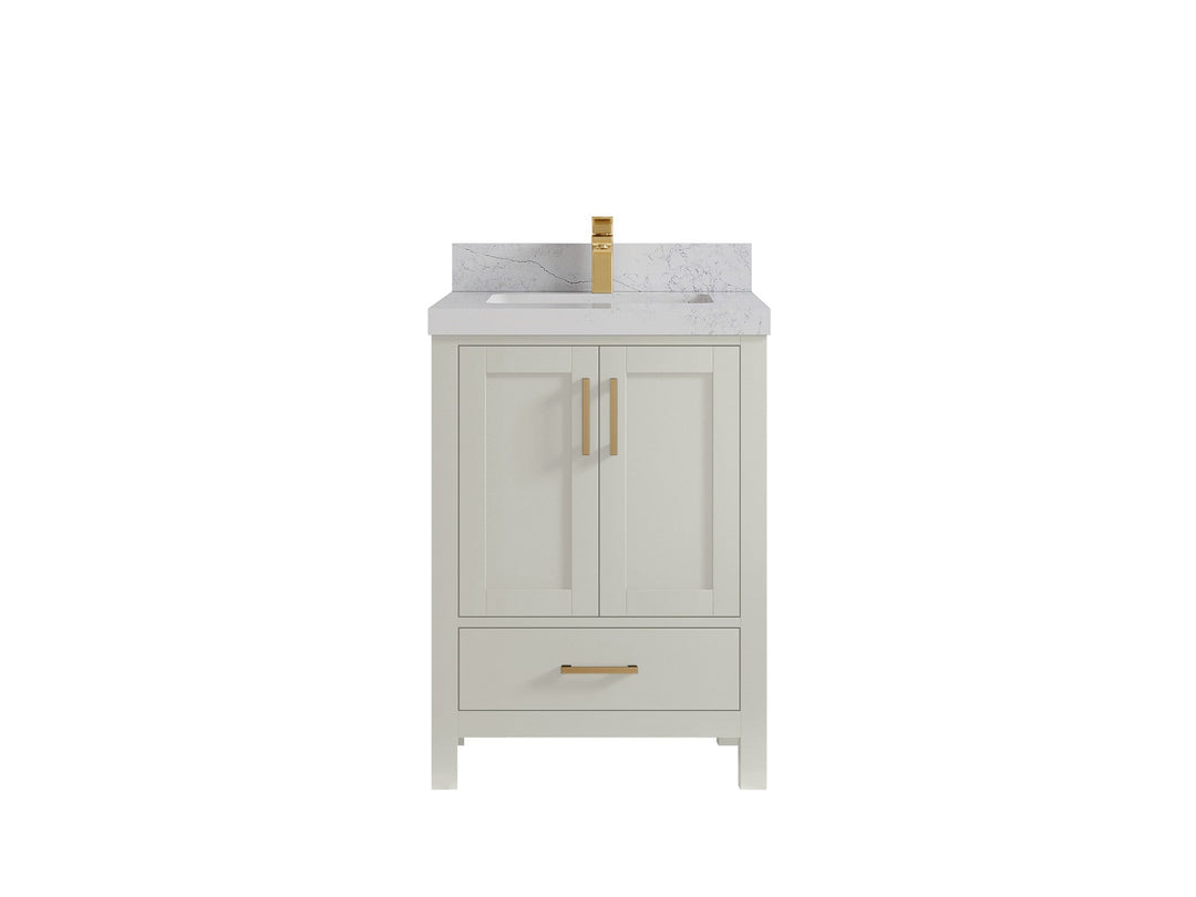 Malibu 24 in. W x 22 in. D Single Sink Bathroom Vanity - Willow Bath and Vanity