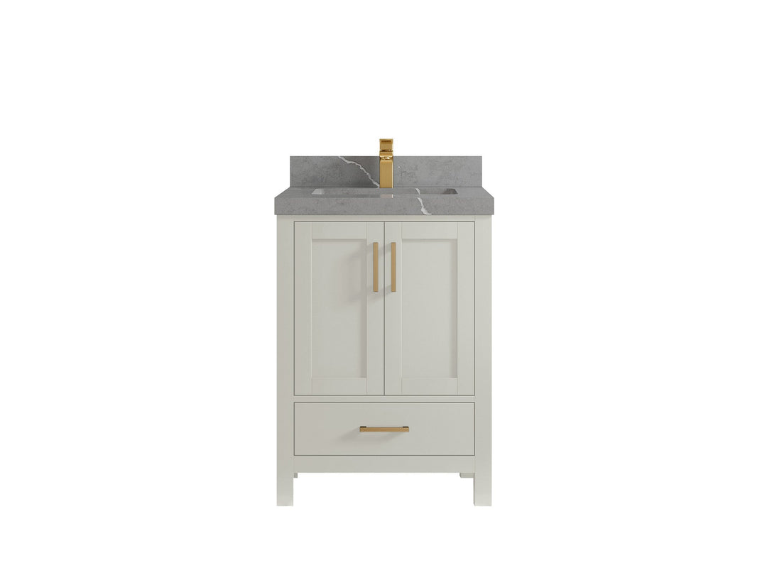 Malibu 24 in. W x 22 in. D Single Sink Bathroom Vanity - Willow Bath and Vanity