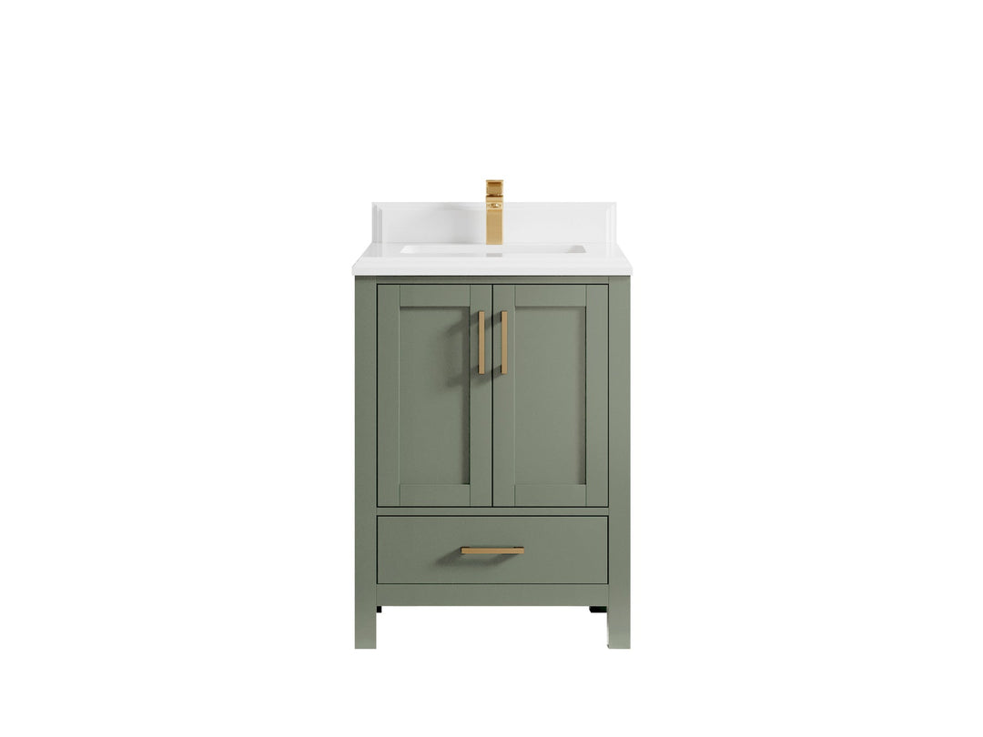 Malibu 24 in. W x 22 in. D Single Sink Bathroom Vanity | 
              
                Evergreen
                
                  
             - MLB_EGN_CA_LZ_24 - photo №13