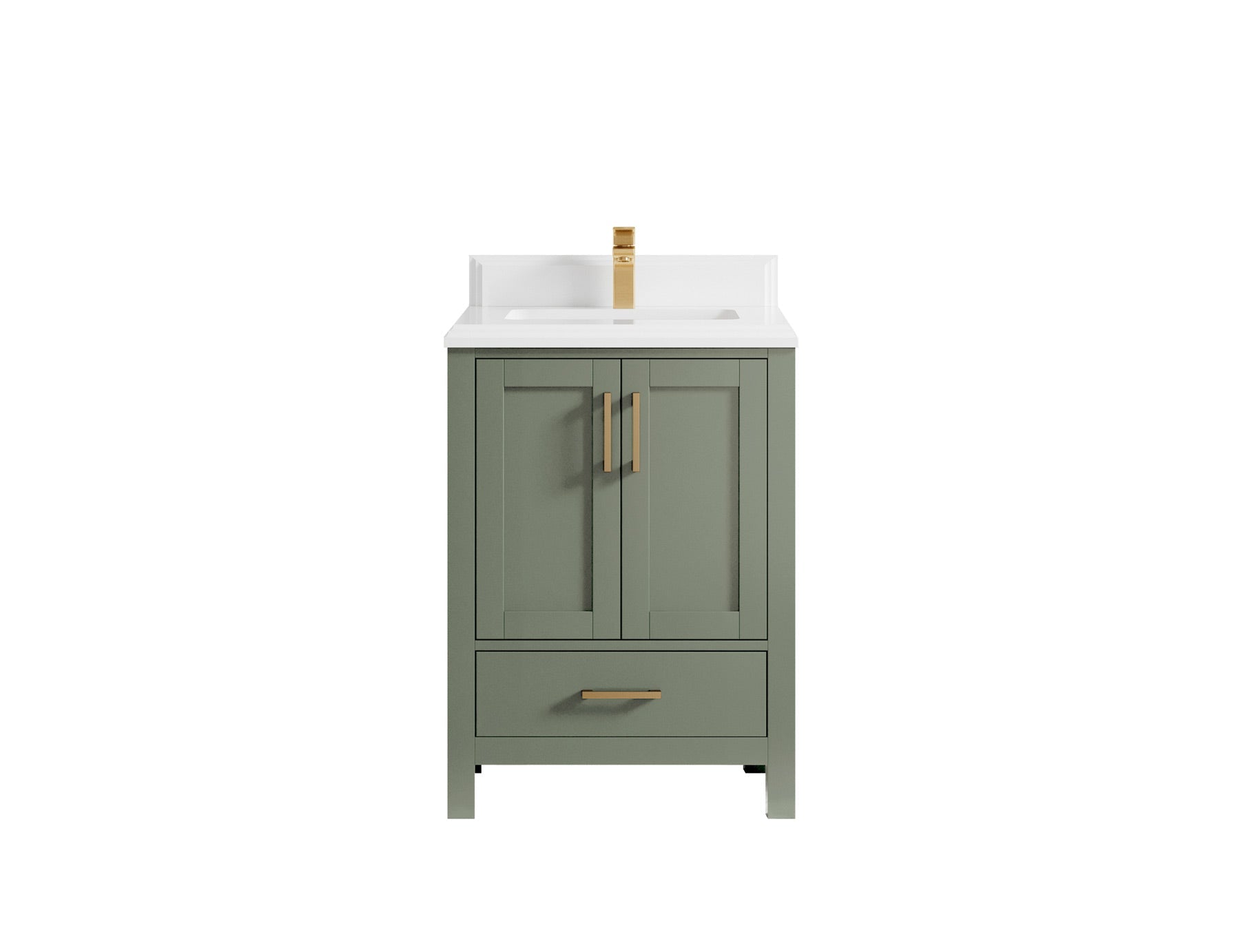 Malibu 24 in. W x 22 in. D Single Sink Bathroom Vanity - Willow Bath and Vanity