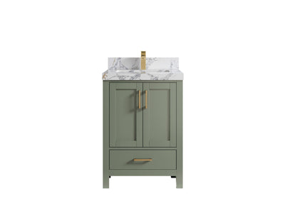 Malibu 24 in. W x 22 in. D Single Sink Bathroom Vanity - Willow Bath and Vanity