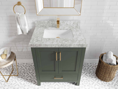 Malibu 30 in. W x 22 in. D Single Sink Bathroom Vanity - Willow Bath and Vanity