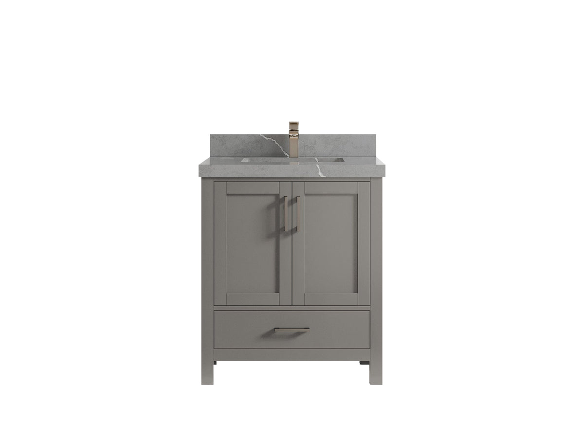 Malibu 30 in. W x 22 in. D Single Sink Bathroom Vanity - Willow Bath and Vanity