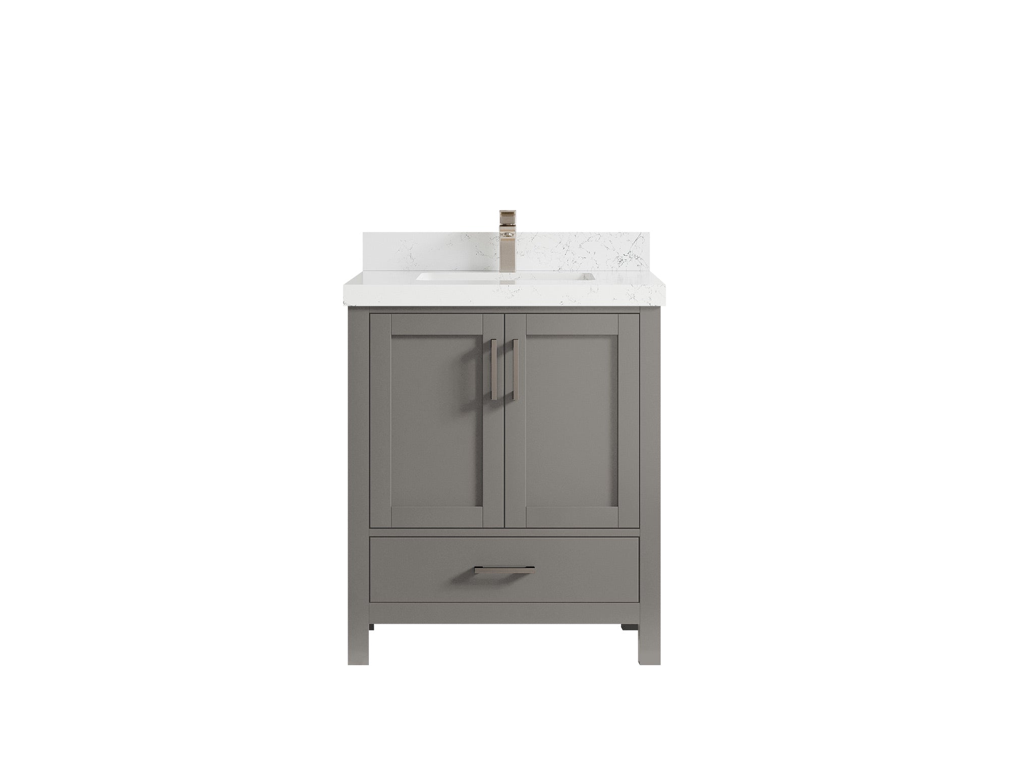 Malibu 30 in. W x 22 in. D Single Sink Bathroom Vanity - Willow Bath and Vanity