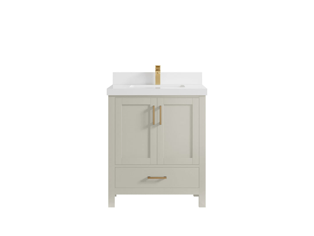 Malibu 30 in. W x 22 in. D Single Sink Bathroom Vanity - Willow Bath and Vanity