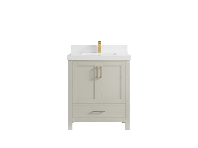 Malibu 30 in. W x 22 in. D Single Sink Bathroom Vanity - Willow Bath and Vanity