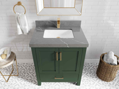 Malibu 30 in. W x 22 in. D Single Sink Bathroom Vanity - Willow Bath and Vanity