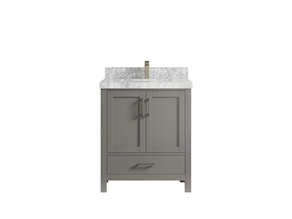 Malibu 30 in. W x 22 in. D Single Sink Bathroom Vanity - Willow Bath and Vanity