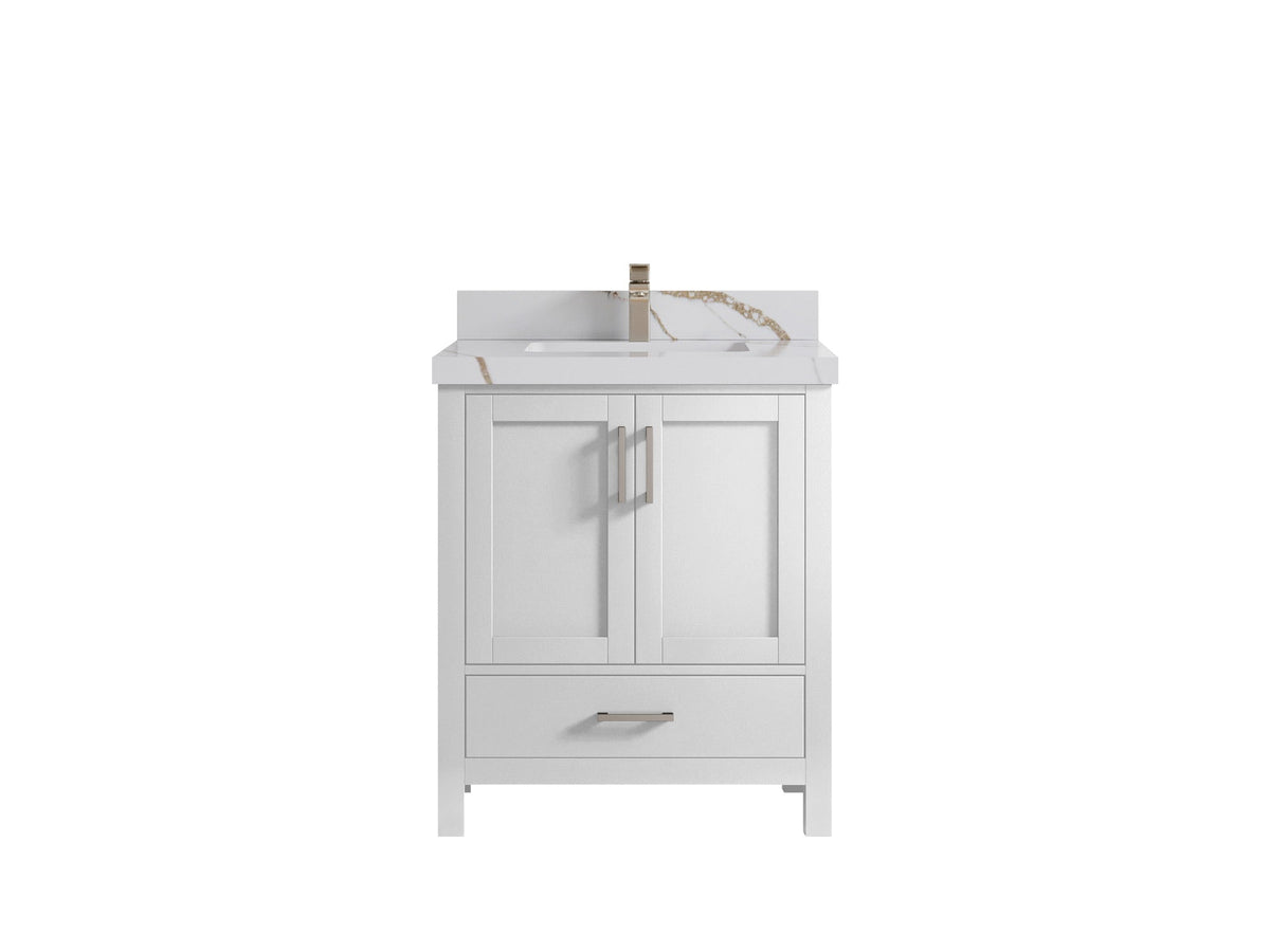 Malibu 30 in. W x 22 in. D Single Sink Bathroom Vanity - Willow Bath and Vanity
