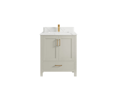 Malibu 30 in. W x 22 in. D Single Sink Bathroom Vanity - Willow Bath and Vanity