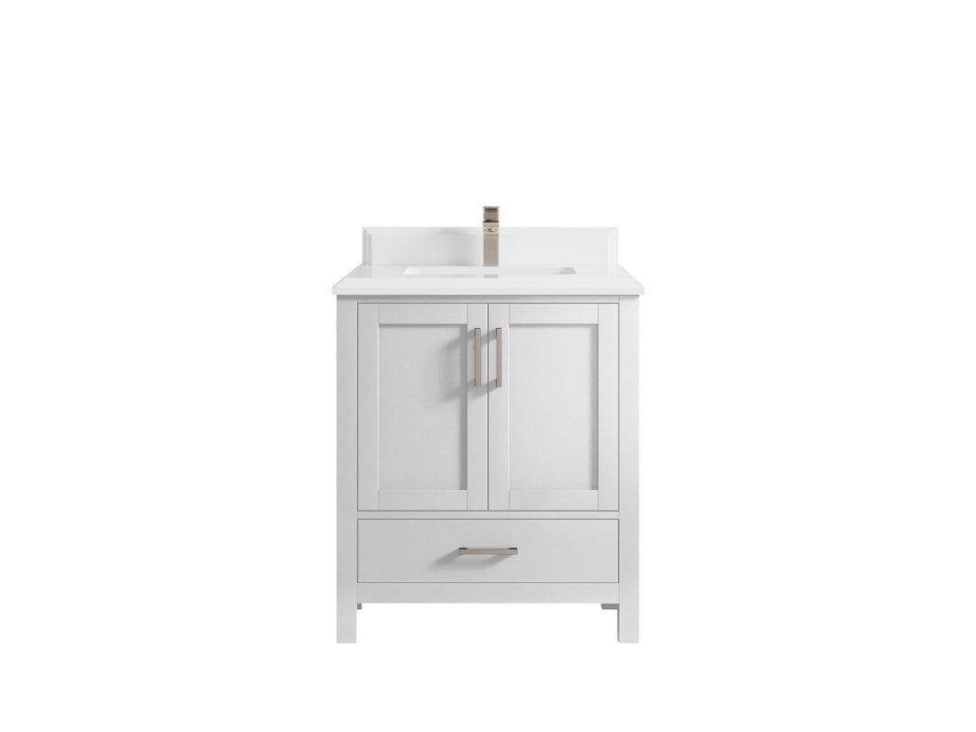 Malibu 30 in. W x 22 in. D Single Sink Bathroom Vanity - Willow Bath and Vanity