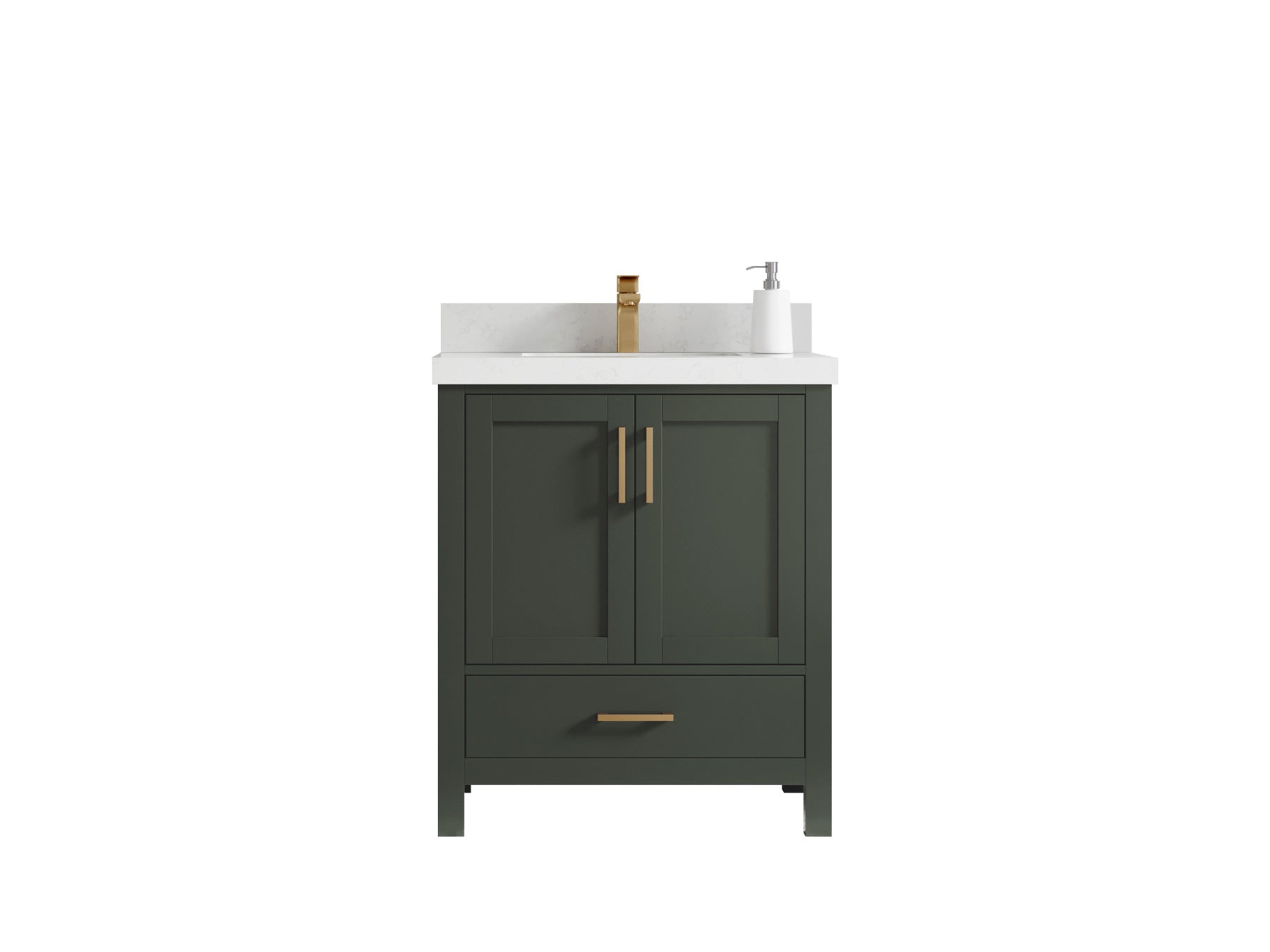 Malibu 30 in. W x 22 in. D Single Sink Bathroom Vanity - Willow Bath and Vanity