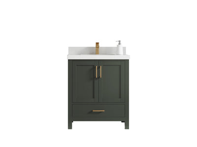 Malibu 30 in. W x 22 in. D Single Sink Bathroom Vanity - Willow Bath and Vanity